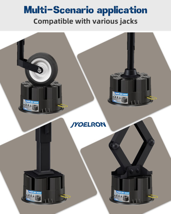 Trailer Jack Block – 10,000 lbs Capacity, Fits Most RV Jacks - Image 6