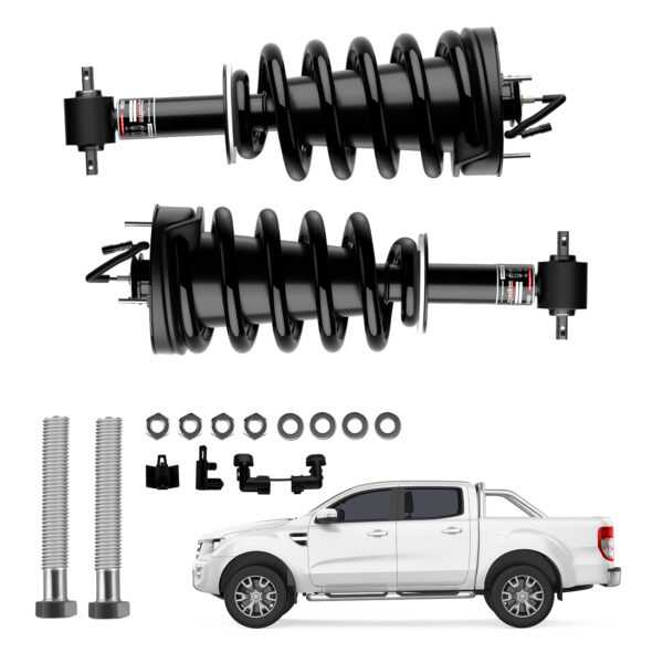 2PCS Front Magnetic Struts with Springs – Fits Cadillac & GMC 2015–2021