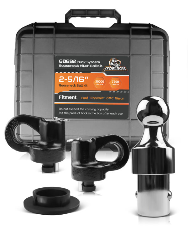 60692 Puck System Gooseneck Hitch Ball Kit
